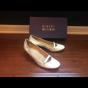 Stuart Weitzman White Patent Size 9M